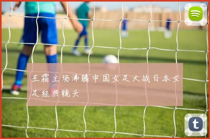 王霜主场沸腾中国女足大战日本女足经典镜头